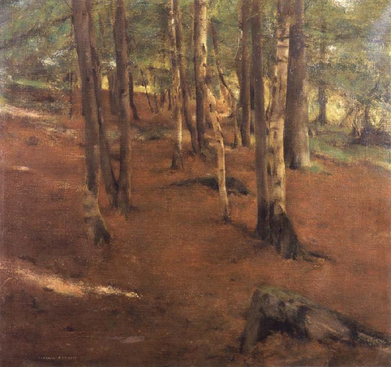 Fernand Khnopff Landscape in Fosset